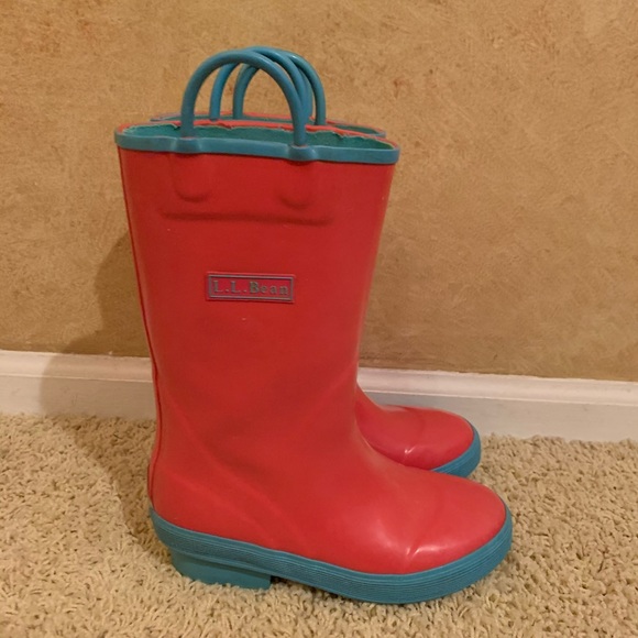Ll Bean Kids Puddle Stompers Rain Boots 